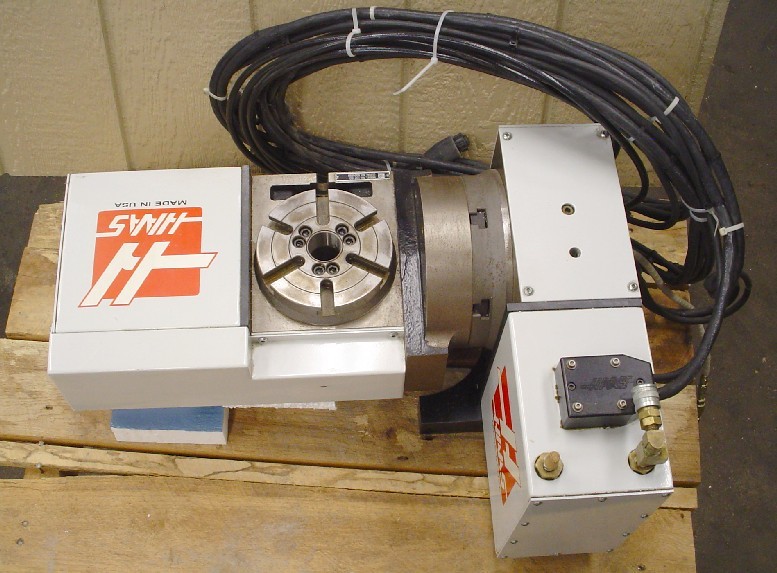 ACCESSORIES HAAS TRT160 CNC 2AXIS ROTARY, 6.3 IN DIA, 0.001º, AXIS