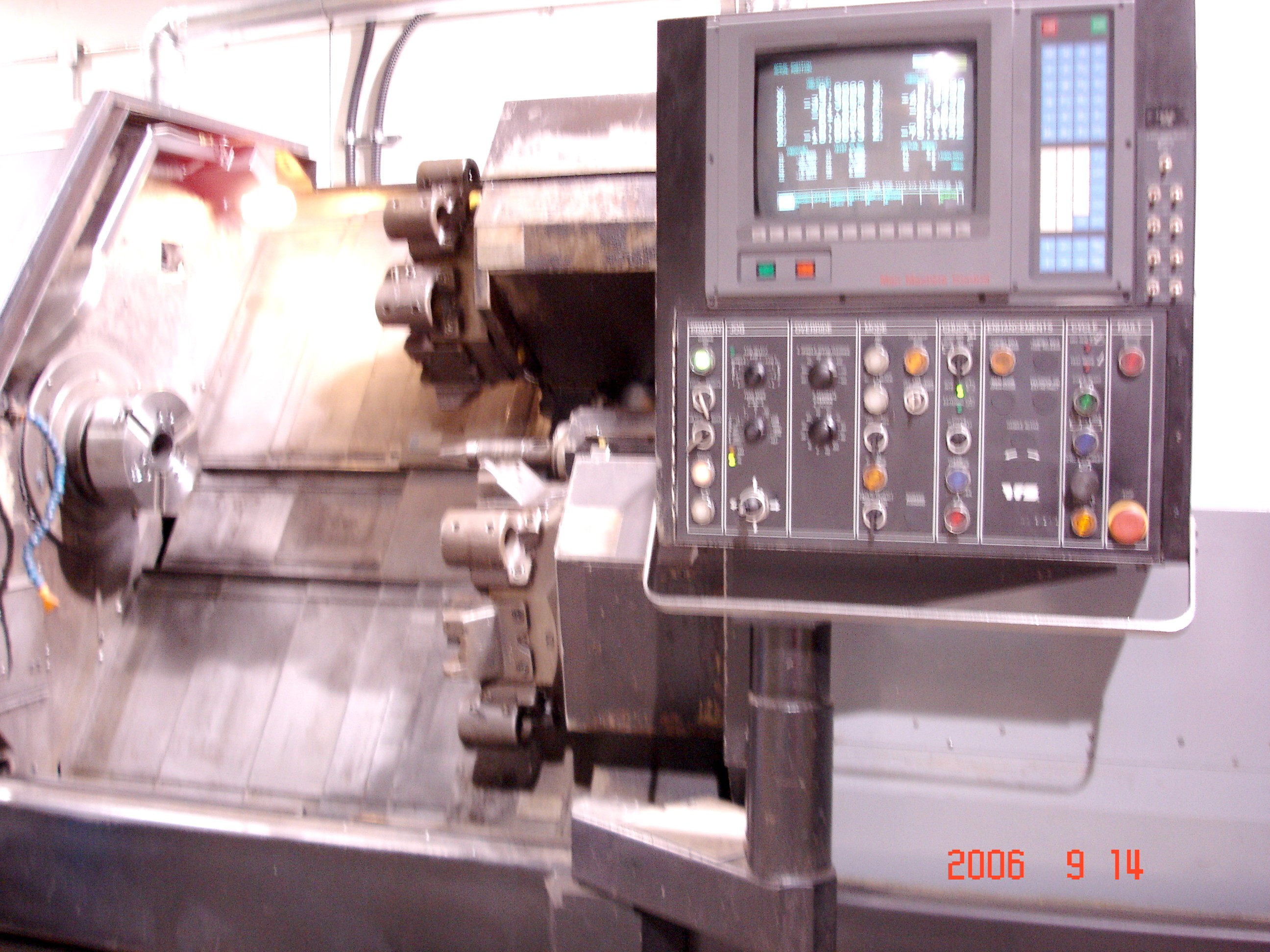 CNC TURNING CENTERS: WARNER & SWASEY TITAN 6167 CNC LATHE, 4-AXIS