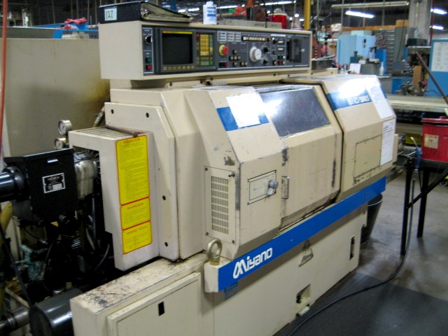 CNC TURNING CENTERS: MIYANO BND-34S CNC LATHE, FANUC OTC, 12