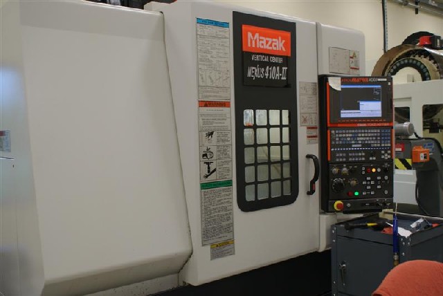 CNC VERTICAL MACHINING CENTERS: MAZAK NEXUS 410A-II CNC MILL , 22