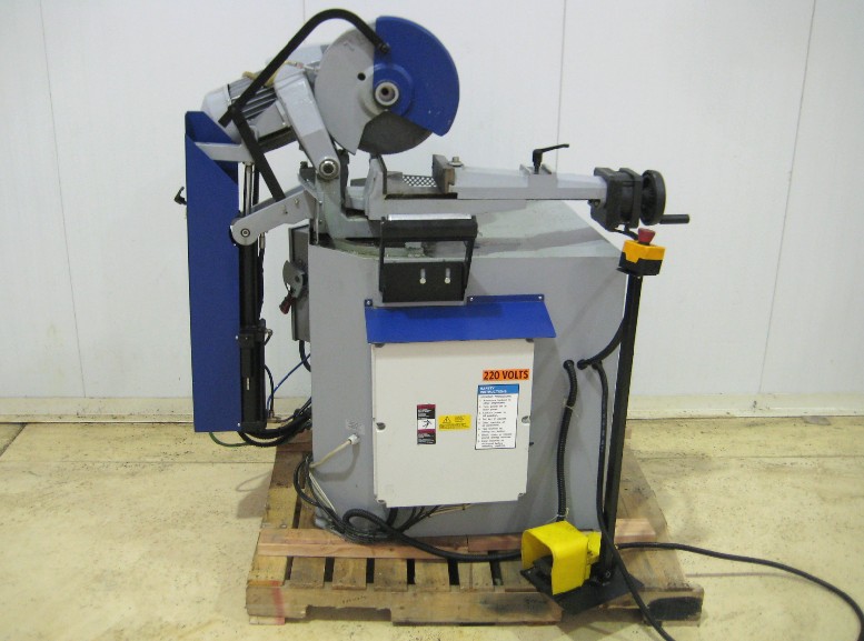 SAWS DAKE / THOMAS MODEL 350A AUTO COLD SAW, 45 DEG. MITER, NEW 2004