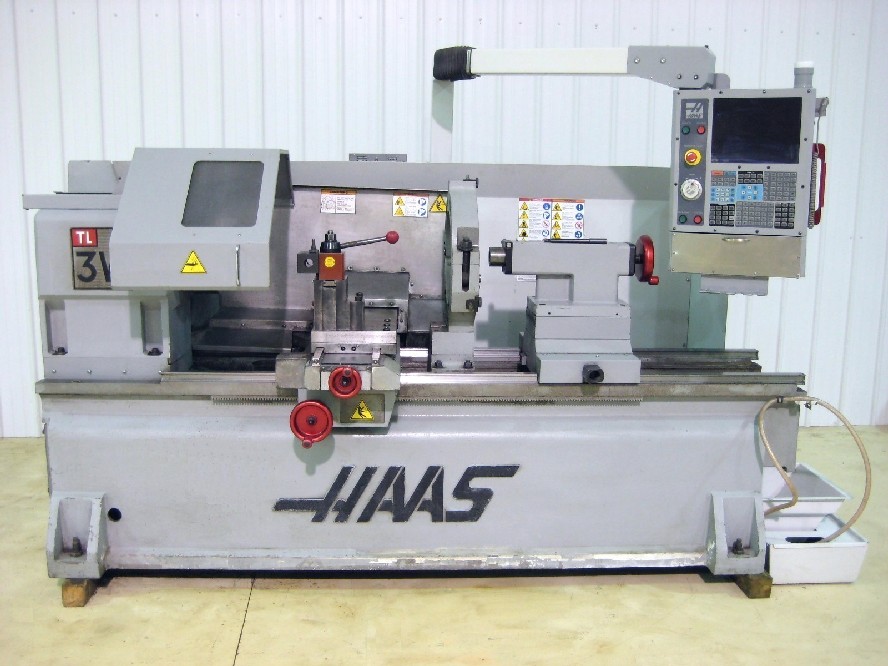 CNC TURNING CENTERS HAAS TL3W CNC LATHE, 30 in. SWING, 60 in. CENTERS