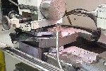 GRINDERS: OVERBECK 400 IR CNC, INSIDE RADIUS/ID/OD, 8 IN. x 10 IN., 30,000 RPM, SWIVEL HEAD, 1992 (3477), Click to view larger photo...