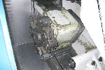 CNC TURNING CENTERS: DAEWOO PUMA 6S, MITSUBISHI MELDAS 625, 19.7 SWING, 1.54 BAR, 6000 RPM, 8 IN. CHK, '94 (4076), Click to view larger photo...