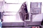 CNC TURNING CENTERS: WARNER & SWASEY TITAN 6167 CNC LATHE, 4-AXIS, LIVE TOOLING, FANUC  15TT, 29 SWING, CHIP, '90 (4146), Click to view larger photo...