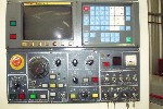 CNC TURNING CENTERS: DAEWOO PUMA 10 HC CNC LATHE, FANUC OTC, 19.7 SWING, 22 CENTERS, 10 IN. CHUCK, CHIP, '95 (4224), Click to view larger photo...