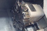 CNC TURNING CENTERS: DAEWOO PUMA 10 HC CNC LATHE, FANUC OTC, 19.7 SWING, 22 CENTERS, 10 IN. CHUCK, CHIP, '95 (4224), Click to view larger photo...