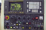 CNC TURNING CENTERS: DAEWOO PUMA 8S CNC LATHE, FANUC OTC, 19.7 SWING, 20.9 CENTERS, CHIP, '96 (4242), Click to view larger photo...