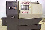 CNC TURNING CENTERS: HARDINGE COBRA 51 CNC LATHE, FANUC 21iT, TAILSTOCK, NICE, '01 (4314), Click to view larger photo...