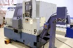 CNC TURNING CENTERS: MORI SEIKI SL-150 SMC CNC LATHE, FANUC MSG-501, 24.4 SW, 20 CENTERS, MILLING, SUB, CHIP, '97 (4383), Click to view larger photo...