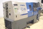 CNC TURNING CENTERS: HYUNDAI HiT-18, SIEMENS 840D, 17 SWING, 20 CENTERS, 10 CHUCK, CHIP, '02 (4417), Click to view larger photo...