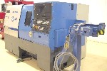 CNC TURNING CENTERS: HYUNDAI HiT-18, SIEMENS 840D, 17 SWING, 20 CENTERS, 10 CHUCK, CHIP, '02 (4417), Click to view larger photo...