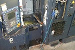 CNC HORIZONTAL MACHINING CENTERS: MAKINO A-55E HORIZONTAL MILL, FANUC PRO-3, 22.05 x 22.05 x 23.6, 14000 RPM, CHIP, COOL THRU, '00 (4427), Click to view larger photo...