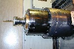 CNC HORIZONTAL MACHINING CENTERS: MAKINO A-55E HORIZONTAL MILL, FANUC PRO-3, 22.05 x 22.05 x 23.6, 14000 RPM, CHIP, COOL THRU, '00 (4427), Click to view larger photo...