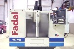 CNC VERTICAL MACHINING CENTERS: FADAL VMC-3016 CNC MILL, MP CNC CTRL, 30 x 16 x 28, 7500 RPM, EXT-Z AXIS, 4TH AXIS, '02 (4431), Click to view larger photo...
