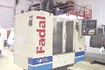 CNC VERTICAL MACHINING CENTERS: FADAL VMC-3016 CNC MILL, MP CNC CTRL, 30 x 16 x 28, 7500 RPM, EXT-Z AXIS, 4TH AXIS, '02 (4431), Click to view larger photo...