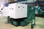 CNC TURNING CENTERS: TAKAMAZ X-20 Hi-SERVER CNC LATHE, FANUC 18T, 23 SW, 24 CTR, SUB-SPINDLE, '00 (4432), Click to view larger photo...