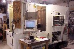 CNC HORIZONTAL MACHINING CENTERS: KITAMURA HX300 CNC MILL, FANUC 15M, 20.1 x 20.1 x 15.7, 0.001 DEG, 10000 RPM, COOL THRU, '99 (4437), Click to view larger photo...