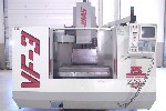CNC VERTICAL MACHINING CENTERS: HAAS VF-3 CNC MILL, HAAS CNC, 40 x 20 x 25, 15 HP, 7500 RPM, PCKG C, '97 (4440), Click to view larger photo...
