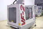 CNC VERTICAL MACHINING CENTERS: HAAS VF-2 CNC MILL, HAAS CNC, 30 x 16 x 20, 10000 RPM, 4TH WIRED,1MB, QUICKCODE, '98 (4443), Click to view larger photo...