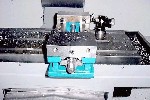 CNC VERTICAL MACHINING CENTERS: HAAS SUPER MINI MILL, HAAS CNC, 16 x 12 x 10, 10000 RPM, ROTARY, '08 (4463), Click to view larger photo...