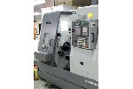CNC TURNING CENTERS: HYUNDAI-KIA SKT250SY, FANUC 18iT, 24.4 SW, 21 CENTERS, LIVE MILLING, SUB, Y-AXIS, CHIP, BAR FEEDER, 2007 (4470), Click to view larger photo...