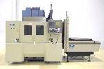 CNC VERTICAL MACHINING CENTERS: OKK VM-5 II APC CNC MILL, OKK NEOMATIC 635, 40 x 20 x 20, 8000 RPM, 25 HP, COOL-THRU SPINDLE, '01 (4475), Click to view larger photo...