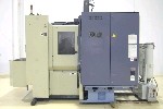 CNC HORIZONTAL MACHINING CENTERS: OKK HM40 CNC MILL, OKK NEOMATIC 530, 400mm PALLETS, 22 x 22 x 22, 1 DEG, 10000 RPM, COOL-THRU, 40 ATC, '97 (4476), Click to view larger photo...