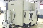 CNC HORIZONTAL MACHINING CENTERS: OKK HM40 CNC MILL, OKK NEOMATIC 530, 400mm PALLETS, 22 x 22 x 22, 1 DEG, 10000 RPM, COOL-THRU, 40 ATC, '97 (4476), Click to view larger photo...