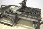 CNC PLASMA CUTTERS: MG IND., SM1005 HIGH-DEF. CNC PLASMA CUTTER, HIGH-SPEED, 100 AMP, DNC 2.8 CNC CONTROL, 5 X 10, SINGLE HEAD, '96 (4485), Click to view larger photo...