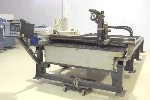 CNC PLASMA CUTTERS: MG IND., SM1005 HIGH-DEF. CNC PLASMA CUTTER, HIGH-SPEED, 100 AMP, DNC 2.8 CNC CONTROL, 5 X 10, SINGLE HEAD, '96 (4485), Click to view larger photo...