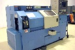 CNC TURNING CENTERS: HYUNDAI HiT-15S CNC LATHE,HiTROL- EZ SEIMENS, 17 SWING, 25 CENTERS, 8 CHUCK, CHIP, '95 (4499), Click to view larger photo...
