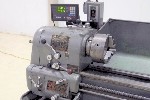 LATHES: 13 x 36 CLAUSING COLCHESTER GEARED HEAD ENGINE LATHE, 1800 RPM, 2 AXIS DRO, 1968, (4504), Click to view larger photo...