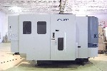 CNC HORIZONTAL MACHINING CENTERS: MORI SEIKI SH-50 CNC HORIZONTAL MILL, MORI (FANUC) MSC-516, 24.8 x 23.6 x 25.6, 0.001 DEG, 12000 RPM, 60 ATC, '96 (4511), Click to view larger photo...