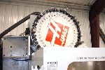 CNC VERTICAL MACHINING CENTERS: HAAS VF-5 CNC MILL, 50 x 26 x 25, 10000 RPM, 5-AXIS W/TRUNNION ROTARY TBL, COOLANT THRU SPINDLE, GEARBOX, PROBES, 2007, Click to view larger photo...