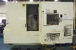 CNC HORIZONTAL MACHINING CENTERS: KITAMURA MYCENTER HX-300 CNC MILL, FANUC 16iM, 20 x 20 x 16, 0.001 DEG., 10000 RPM, COOL-THRU, '00 (4541), Click to view larger photo...