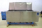 ULTRASONIC CLEANERS: 4 STAGE BLUE WAVE ULTRASONIC CLEANER, (4) 18 x 25 x 21 TANKS, 2000 WATT, CLEAN, RINSE, DRY, 1995, (4543), Click to view larger photo...
