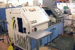 CNC TURNING CENTERS: MAZAK QUICK TURN 20 CNC LATHE, T PLUS, 17 SW, 17 CC, 8 CHUCK & COLLET,  TOOL EYE, '95 (4545), Click to view larger photo...