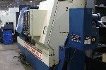 CNC TURNING CENTERS: DAEWOO PUMA 12 L-B CNC LATHE, 12 IN. CHUCK, 22.4 SWING, 41 CENTERS, 35 HP, 4 IN. SPINDLE BORE, CHIP, '92 (4557), Click to view larger photo...