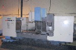 CNC VERTICAL MACHINING CENTERS: MAZAK V-655 /80 CNC MILL, CAT 50 TAPER, MAZATROL M-PLUS, 79 x 26 x 26 TRAVELS, 6000 RPM, CHIP, BOX WAY, '98 (4586), Click to view larger photo...