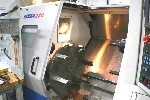 CNC TURNING CENTERS: DOOSAN / DAEWOO PUMA 280 CNC LATHE, FANUC 21i-TB, 12 IN. CHUCK, 23 IN. SWING, 25 IN. CENTERS, 3 IN. BAR CAP, 30 HP, '07, Click to view larger photo...