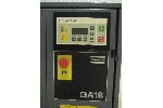 AIR COMPRESSORS: ATLAS COPCO GA18 AIR COMPRESSOR, 25HP, ROTARY SCREW, 106 CFM, 240 GALLON TANK, PLC CTRL, 230V, CLEAN, 1996, Click to view larger photo...