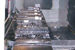 CNC VERTICAL MACHINING CENTERS: HAAS VF-3 CNC MILL, 40 x 20 x 25, 7500 RPM, 20 HP, UPGRADED MEMORY, 4th AXIS, PCKG D, '04 (4604), Click to view larger photo...