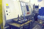 CNC TURNING CENTERS: HAAS SL-40 CNC LATHE, 40 in. SW, 15 in. CHUCK, 4.6 in. SPINDLE BORE HOLE, 40 HP GEARBOX, CHIP CONVEYOR, '02 (4607), Click to view larger photo...