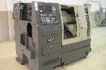 CNC TURNING CENTERS: HARDINGE CONQUEST 42 CNC LATHE, LIVE TOOLING & SUB/TAIL, BARFEED, FANUC OT, MINT '90 (4610), Click to view larger photo...