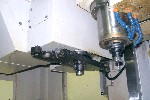 CNC VERTICAL MACHINING CENTERS: DAEWOO DOOSAN DMV-3016 CNC MILL, BOX WAY, FANUC OiMB, 32 x 16 x 20, 1200 IPM, COOLANT THROUGH SPINDLE, 8000 RPM, '04, Click to view larger photo...