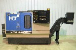 CNC TURNING CENTERS: HITACHI SEIKI HITEC-TURN 23S II CNC LATHE, 10 in CHUCK, 10 TURRET, 20 HP, CHIP CONVEYOR & TAIL, SEICOS-L MULTI CTRL, '92, Click to view larger photo...
