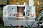 CNC TURNING CENTERS: HAAS SL-20 T BIG BORE CNC LATHE, 20 SW, 24 LENGTH, LIVE TOOL, 30 HP, CHIP CONVEYOR, MANY OPTIONS, '02 (4632), Click to view larger photo...