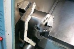 CNC TURNING CENTERS: HAAS SL-20 T BIG BORE CNC LATHE, 20 SW, 24 LENGTH, LIVE TOOL, 30 HP, CHIP CONVEYOR, MANY OPTIONS, '02 (4632), Click to view larger photo...