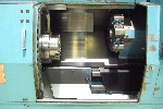 CNC TURNING CENTERS: MAZAK QUICK TURN 10 UNIVERSAL CNC LATHE, 18 in. SW, 27 in. CENTERS, 8 in. CHUCK, TAILSTOCK, MAZATROL T-1 (4634), Click to view larger photo...